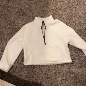 Fluffy exterior jacket